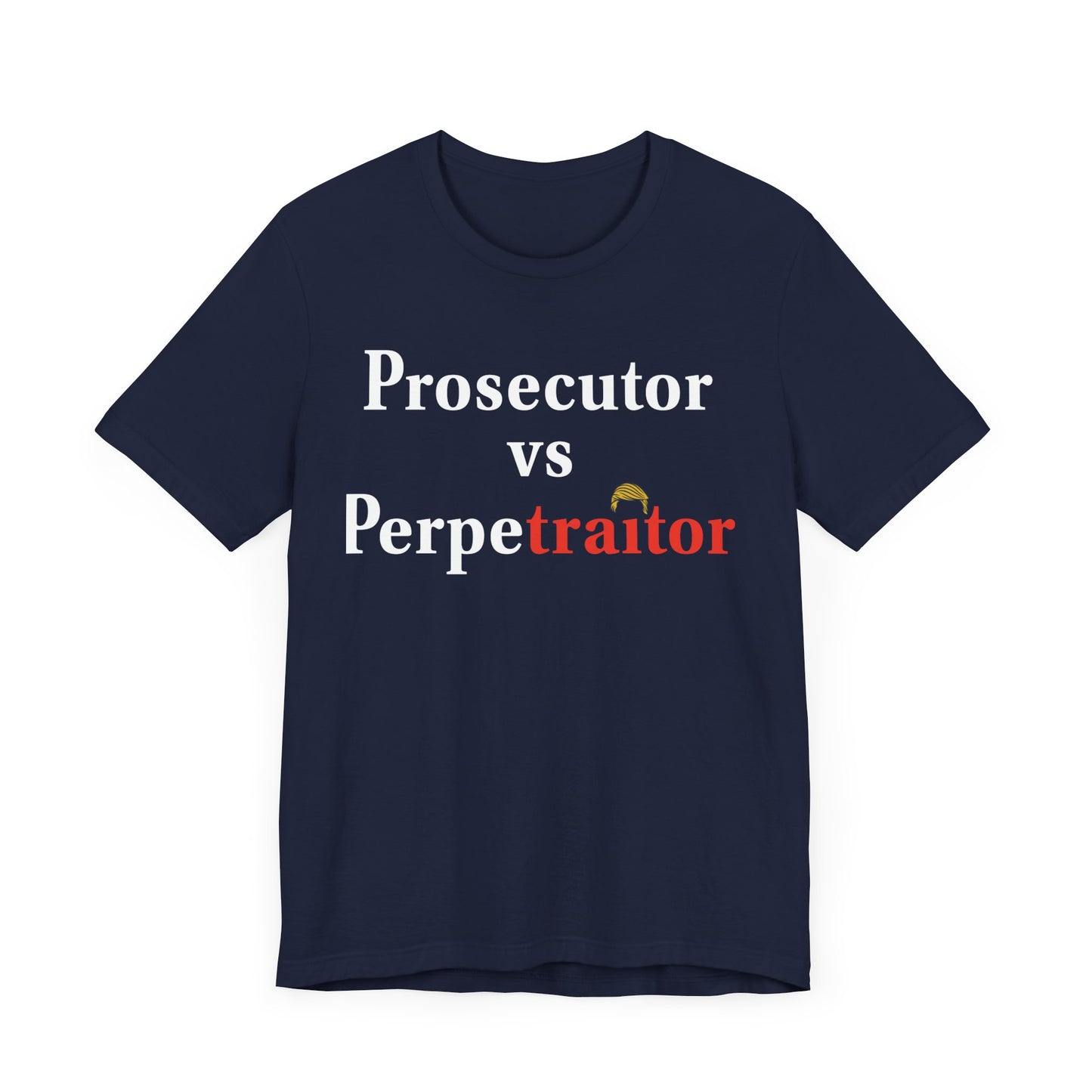 Prosecutor vs. Perpetraitor Navy Blue T Shirt