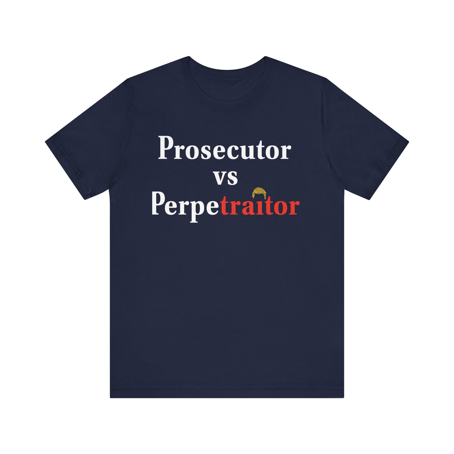 Prosecutor vs. Perpetraitor Navy Blue T Shirt